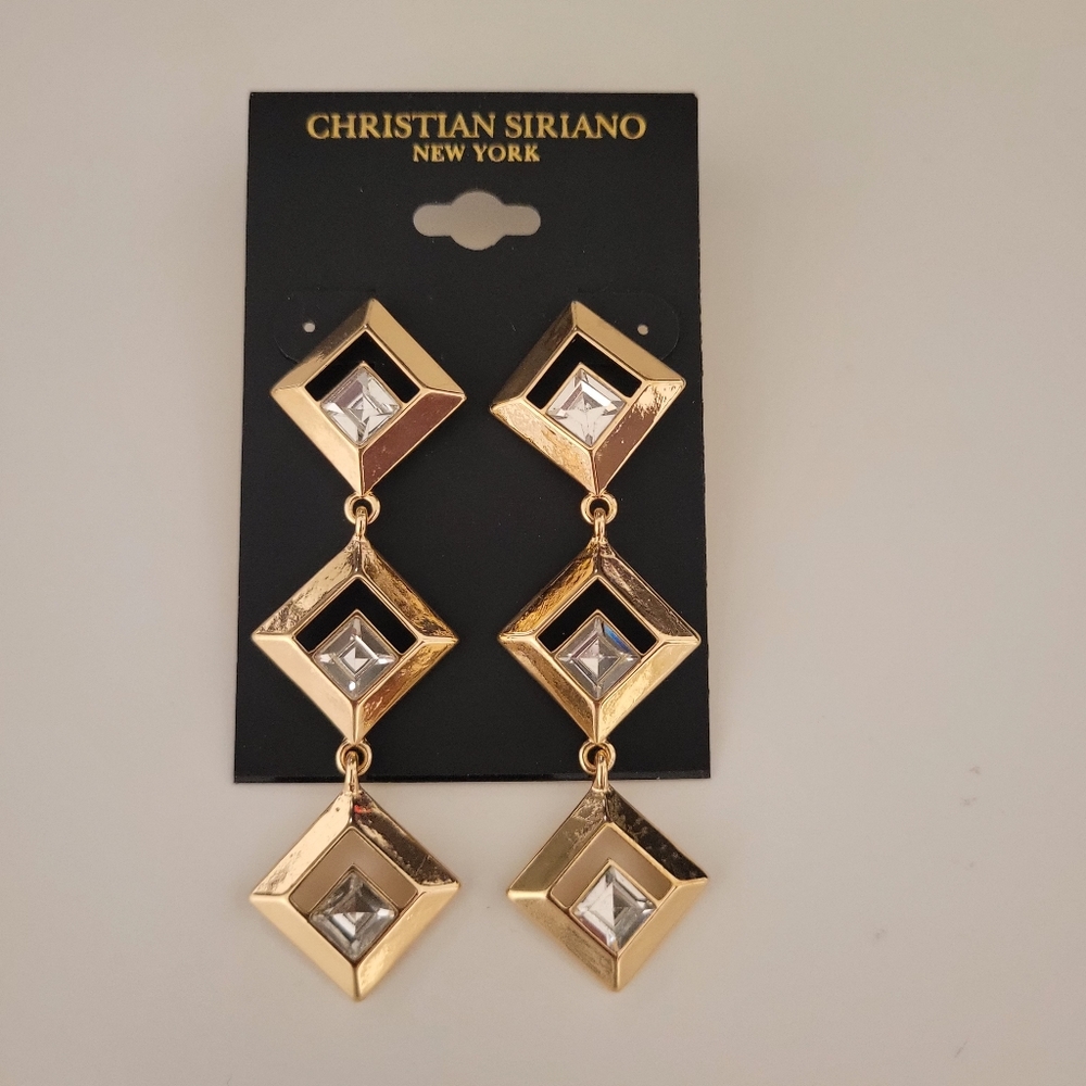 Gold Earrings-New